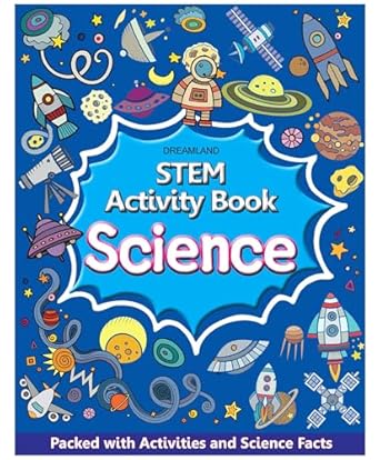 STEM Activity Book for Children Age 6-12 years