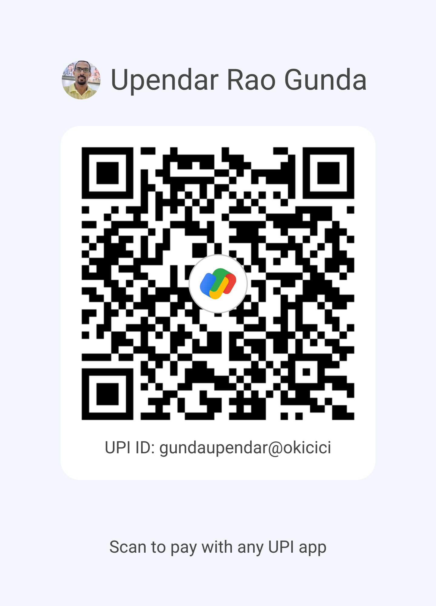 Google Pay QR Code